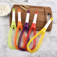 Creative rotatable folding manual egg beater kitchen cooking manual egg beater mixer cake baking tool