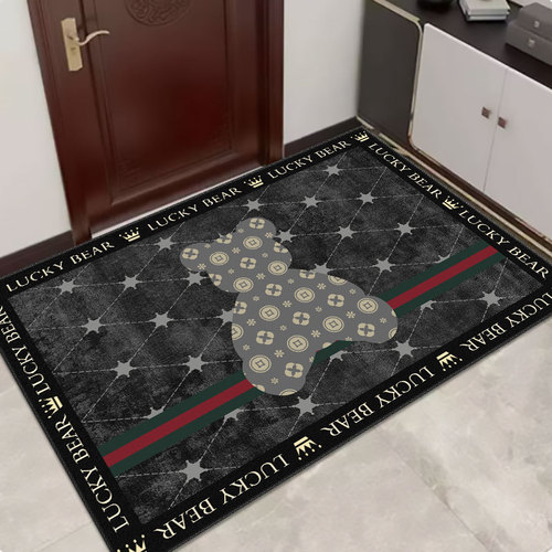 Cartoon entry floor mats can be cut, light luxury entry door mats, non-slip foot mats, entry door entrance hall, bedroom living room coffee table mats