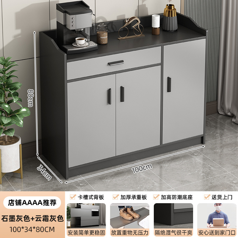 Fábrica de venta directa gabinete de comedor sala de estar contra la pared suelo moderno gabinete de vinos estante de vinos doméstico simple almacenamiento multicapa gabinete de exhibición