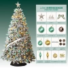 Mint green accessory bag, universal for 2.7-3 meters (excluding tree and tree girth)