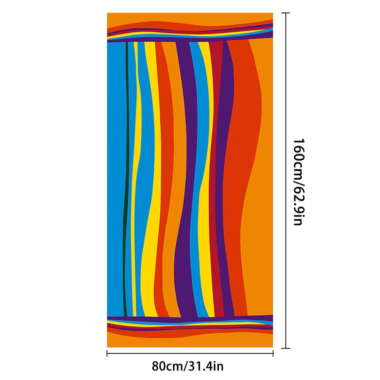 Cross-Border JIT Microfiber Absorbent Quick-Dry Beach Bath Towel One Piece Dropshipping_voghion.com