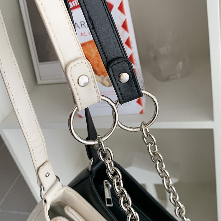 New niche design with high-end underarm stick bag, street PU single shoulder handbag, women's trend_voghion.com