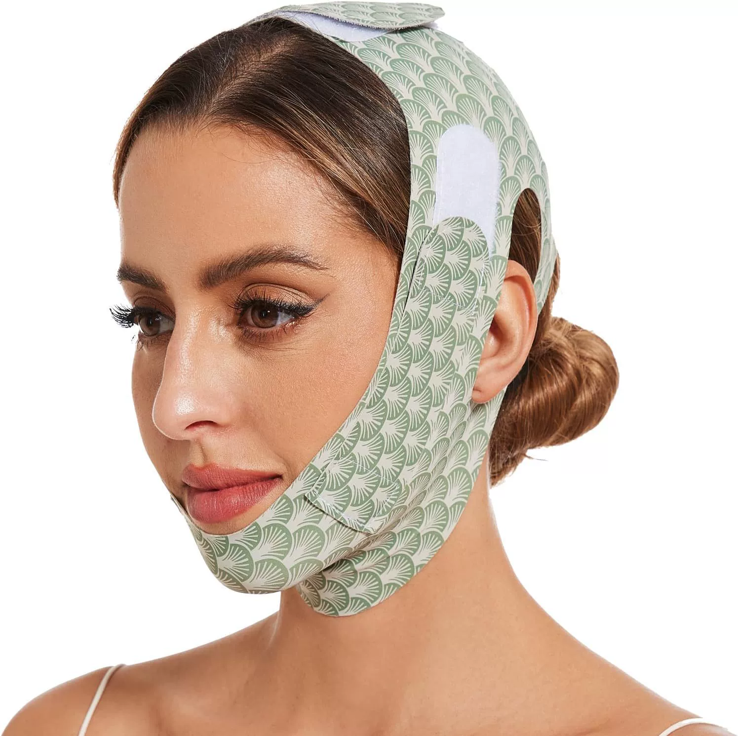 Pulls up mask for face, night elastic bandage, (Cross-border trading)