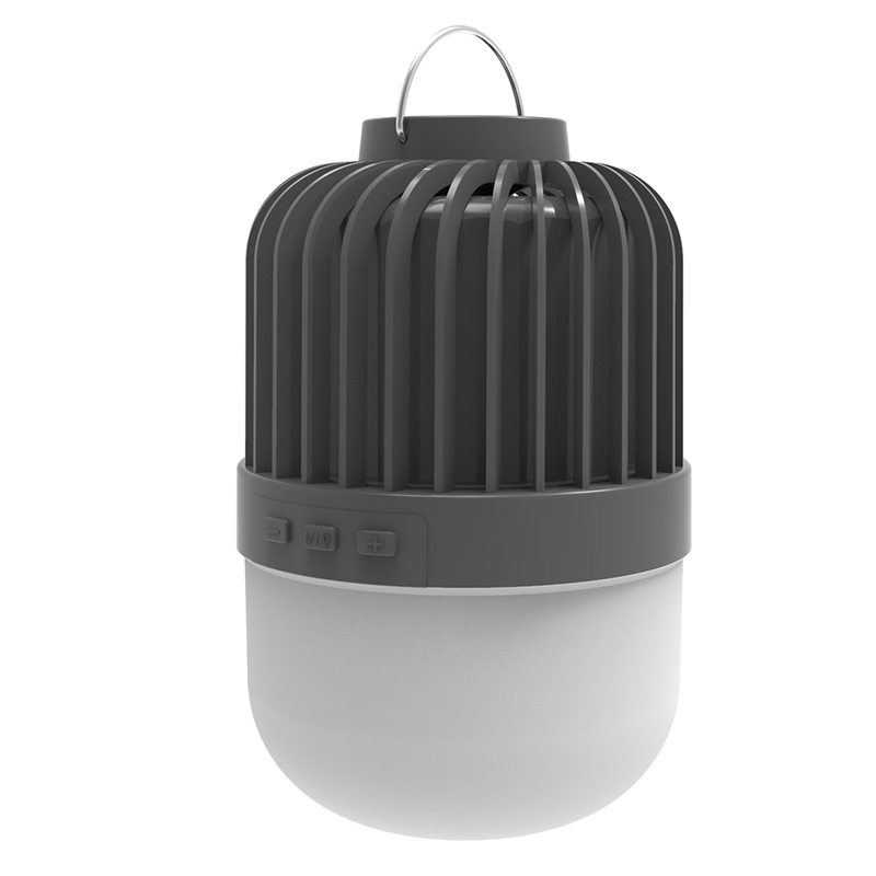 Transfronterizo LED al aire libre camping corte de energía luz de emergencia de carga bombilla Bluetooth bombilla de audio puesto de luz mercado de la noche Luz