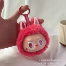 新品三代毛绒拉布布大头可爱公仔玩偶挂饰包包钥匙扣挂件女孩礼物