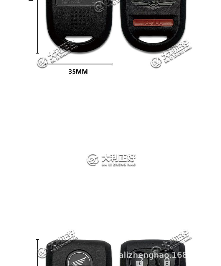 Applicable to Honda new remote control key FOB 2012-2017 GL1800 GOLDWING * 72147-M