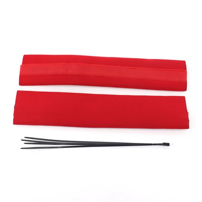 Motosiklet ləvazimatları və aksesuarları, Electric Vehicle Atv Universal Front - front-shock-absorber-cover-solid-red-no-text-hook-and-loop-fastener