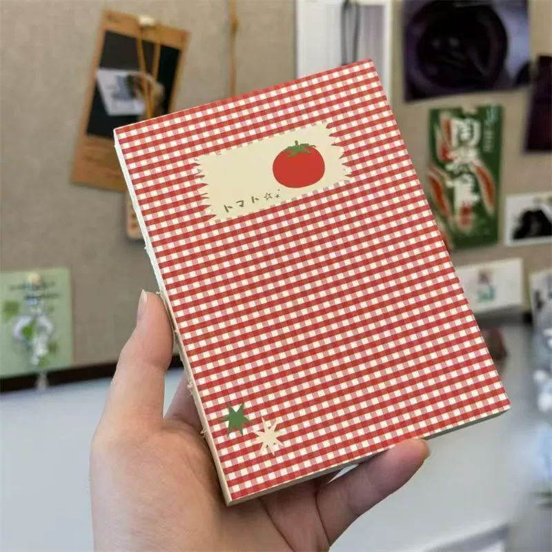 Блокнот Little Red Book Cute Tomato Handbook, пустые страницы, компактный формат A6, 0.08 кг