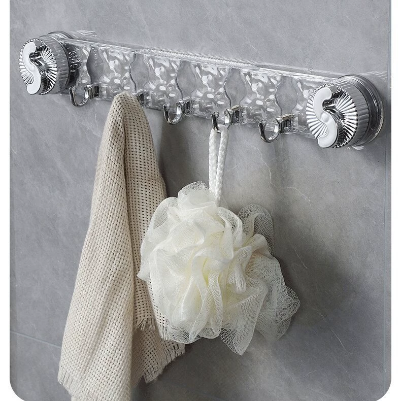 Кухонная ванная комната без пробивания крючков вращающееся полотенце Ряд настенных полок легкий и роскошный сильный присосок
