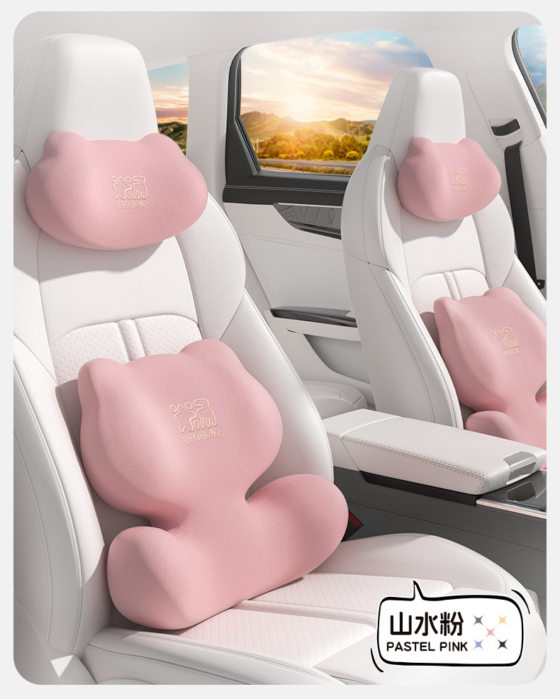Car House Car Headrest Car Pillow Neck Pillow Cushion Car Seat Car Pillow Waist Pillow Waist Neck Pillow Waist Pillow