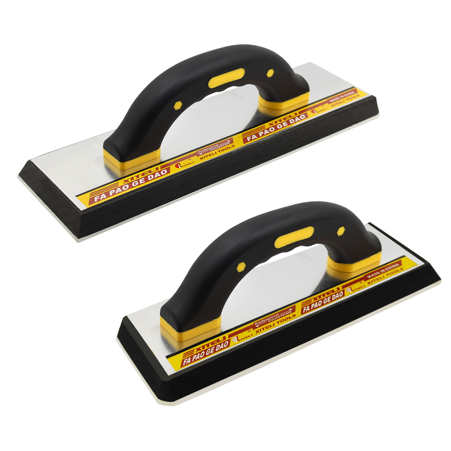 Herramienta de goma de la paleta de goma superficie de cáñamo tablero gris tablero de barro herramienta de construcción de barro raspador de barro