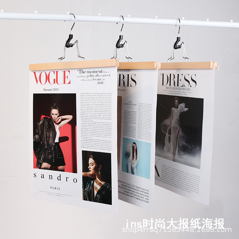 Fashionable English Character Poster Ornaments Background Paper Ins Magazine Decoration Large Newspaper Posing Model Hand-Held Props Fashionable English Character Poster Ornaments Background Paper Ins Magazine Decoration Large Newspaper Posing Model Hand-Held Props