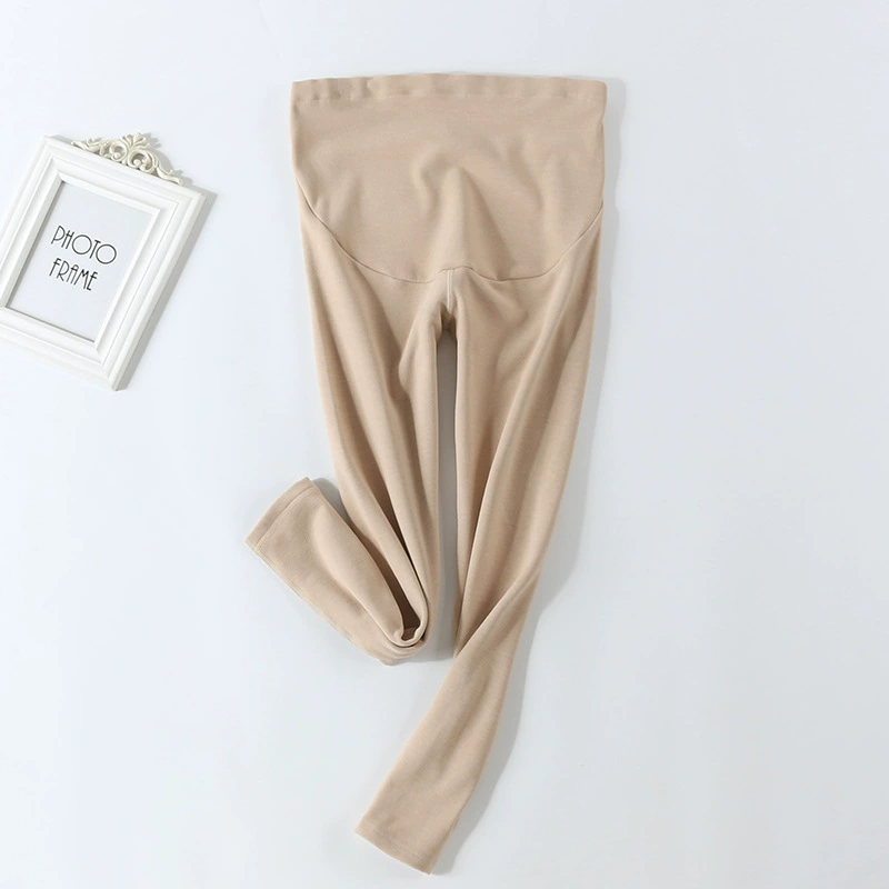 Беременные теплые брюки плюс бархатные утолщенные осенние брюки, леггинсы для беременных можно регулировать, удобрять и увеличивать пижамные штаны зимой