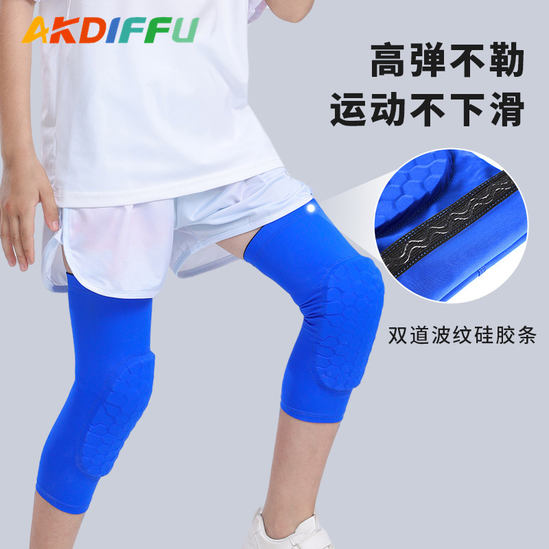 Protector deportivo rodilla de panal rodilla de baloncesto rodilla protector rodilla de fútbol rodilla de baloncesto rodilla de entrenamiento anti-colisión pierna