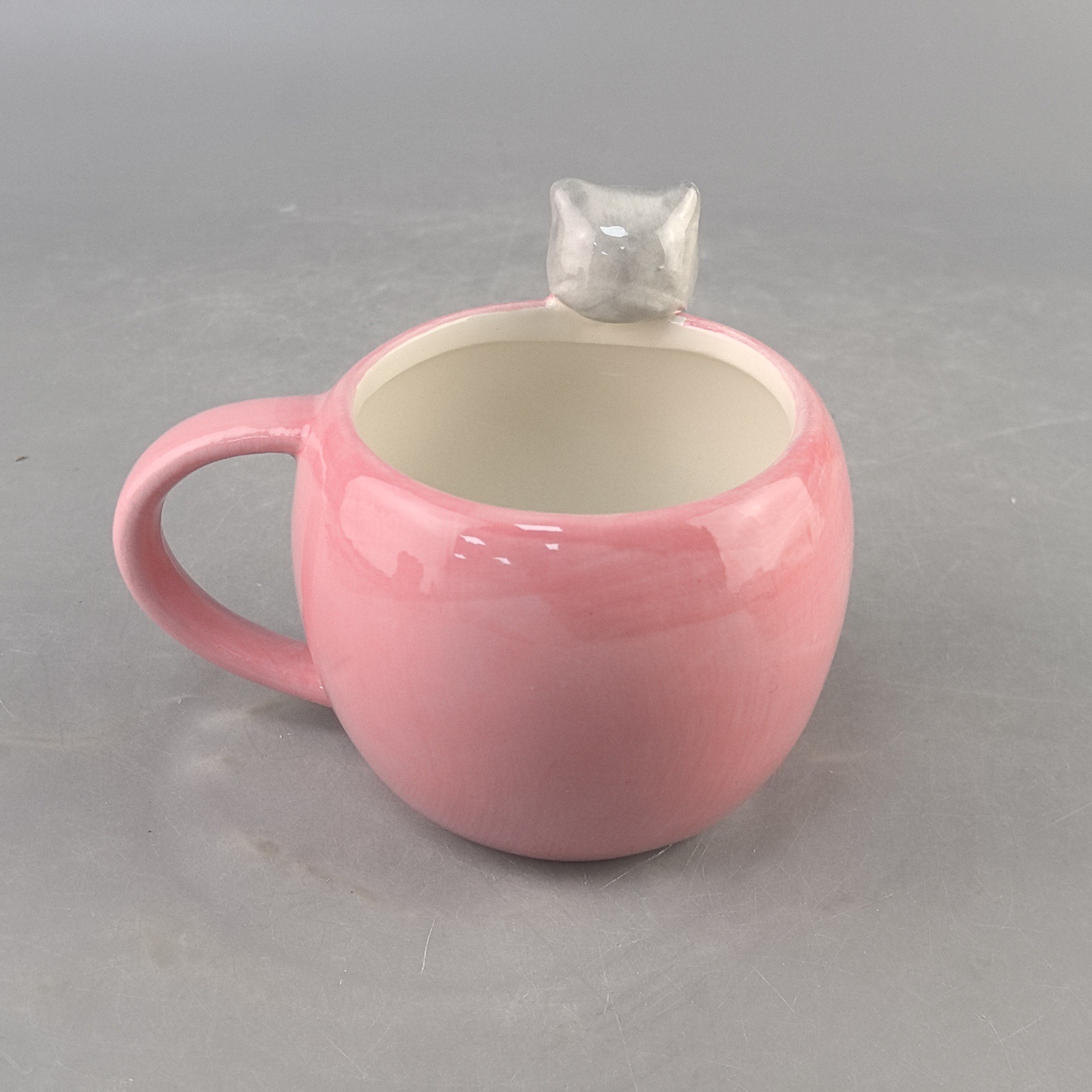 Cute taza, gato, taza de marca, regalo de cumpleaños, taza de cerámica, leche casera, agua de café