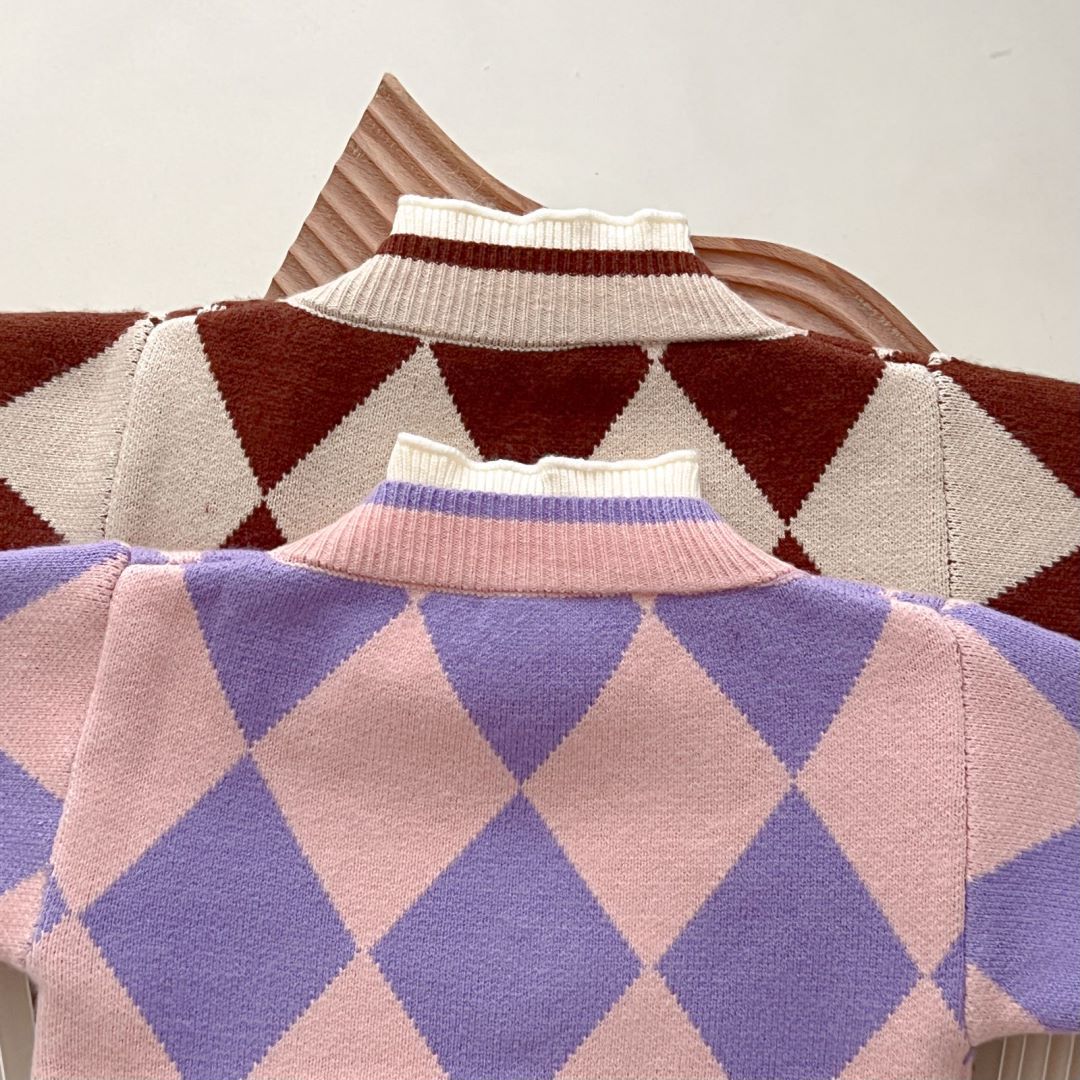 JINYONG Mädchen Pullover Rock Set Neue Clot Modische Gefälschte Zwei Stücke Strickwaren Kinder_voghion.com