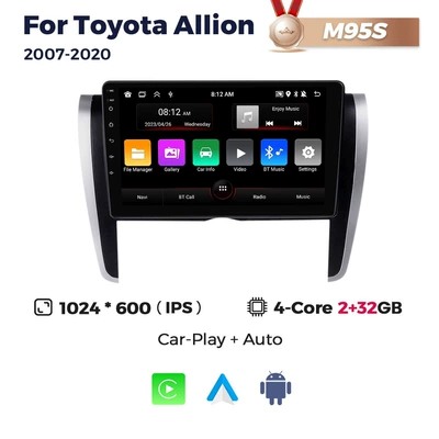 Suitable for Toyota DVD Navigation - m95s-232-quad-core-wifi-version