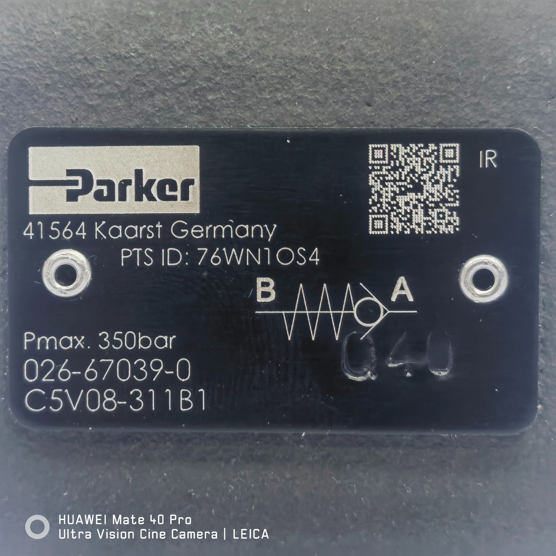 026-67039-0  C5V08-311B1 # Parker直接操作止回阀系列C5V