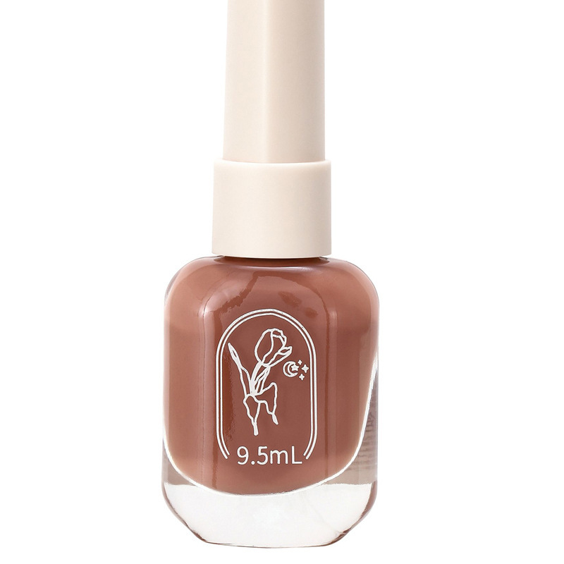 Luqiya new nail polish factory solid color summer durable waterproof non-peeling oily macaroon fruit green wholesale