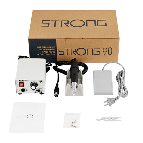 Shinewell STRONG90+102 Nail Polish Remover & Grinder, Jade Carving Machine, Jewelry & Gemstone Polishing Machine, Dental Polisher