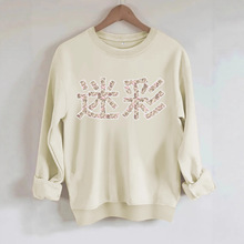 亚马逊跨境外贸时尚气质舒适印花时尚打底长袖卫衣批发卫衣女