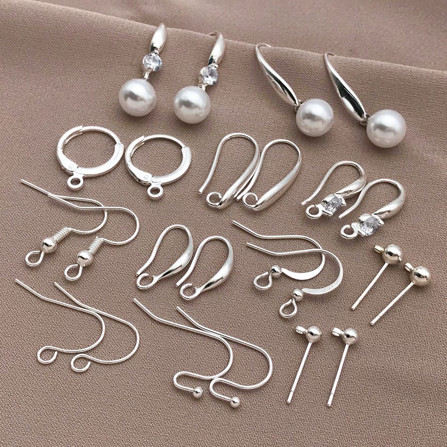 (Wholesale), copper accessories, creative accessory handmade, earrings, DIY