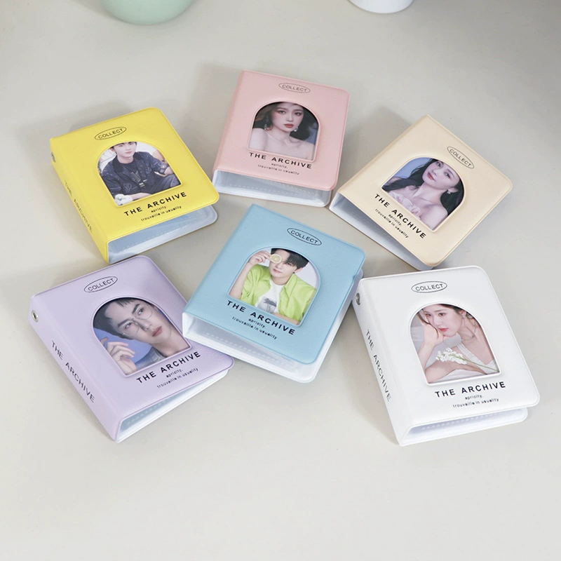 Nezha My Little Pony Sanrio 3inch One Grid Mini Insert PP Card Album ПВХ Поляроидный фотоальбом