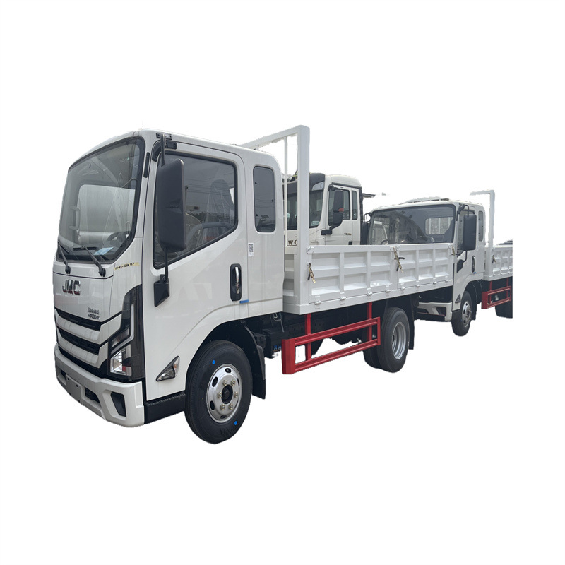 Jiangling Qingling Isuzu 4.2m Panel Truck High Side Truck 4*4 Dump Truck Dump Truck