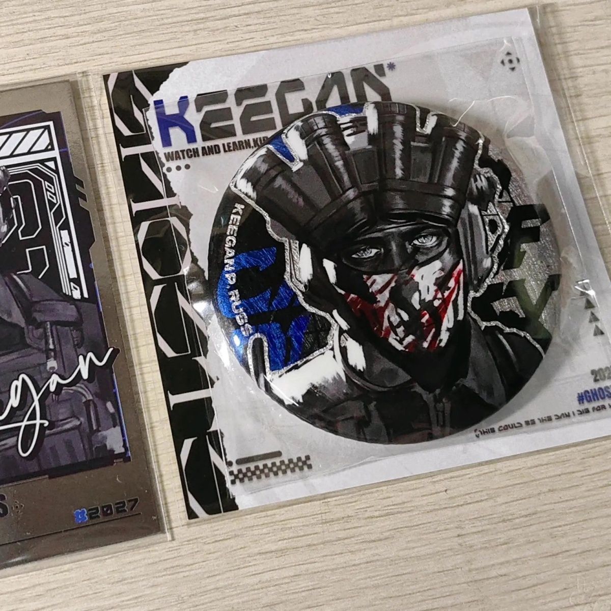 Call of Duty Keegan Fan-Made Acrylic Standee, Single-Insert Gift Card, Beautiful Collectible Item