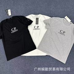 国境を越えた対外貿易の新型CP夏に起爆したアメリカの韓国版カジュアルなゆるい丸首は綿質の男女の半袖をかぶせた