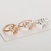 Small design fashionable fresh ring, light luxury style