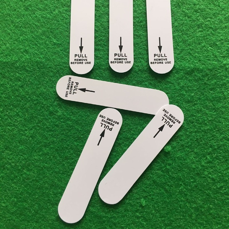 厂家批发纽扣电池绝缘片 电子隔电源PET插片大小规格现货供应