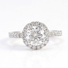 2�����p������荽�ָ���ƻ���錚���18K���ʯ��ָŮ��IGI�C��