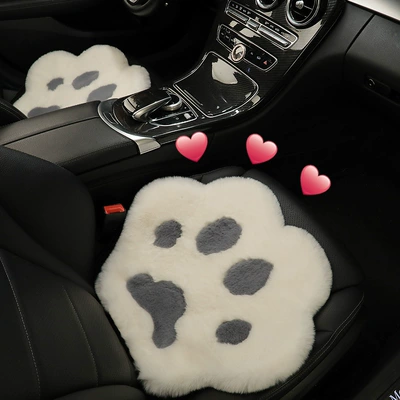 Warm Cute Cartoon Cushion — Wool pad