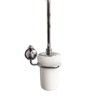���S�羳����56069��t�RͰˢ�մɱ���Toilet Brush with Holder