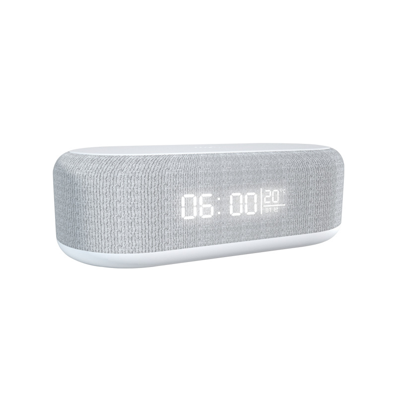 2024 nuevo colorido altavoz Bluetooth cargador inalámbrico reloj multifunción cargador inalámbrico regalo creativo cargador inalámbrico