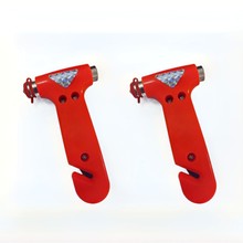 车载应急逃生工具车用迷你便携自救求生锤破窗器实心二合一安全锤