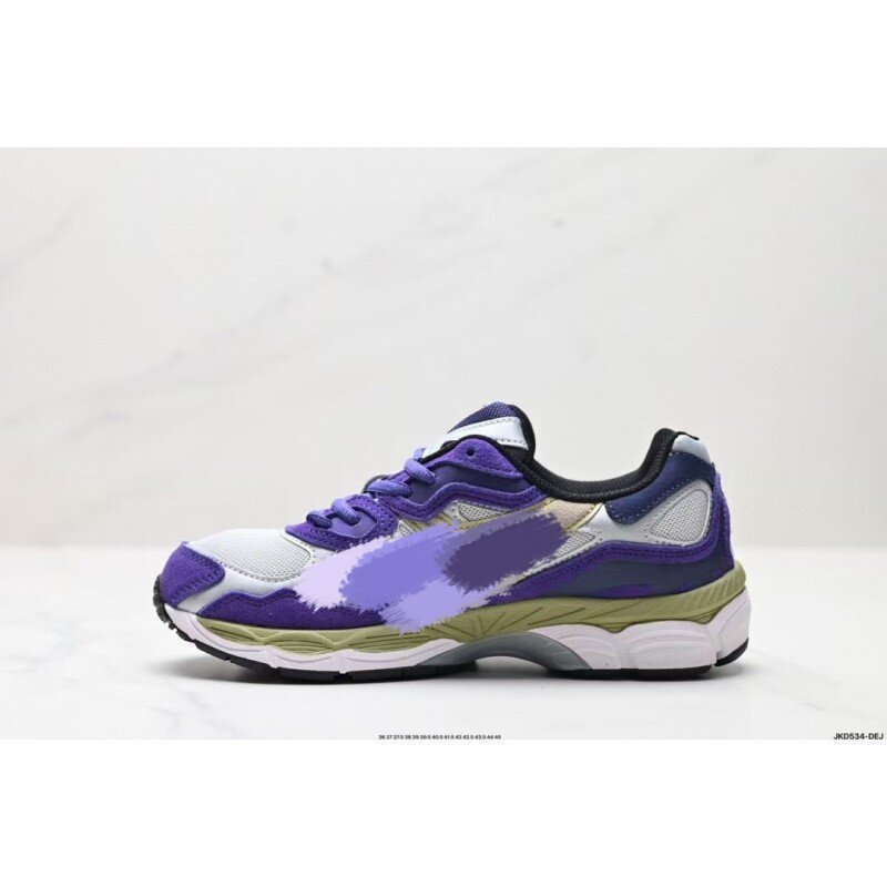 Visión alta para hombres y mujeres gel-nyc empalmado malla transpirable zapatos de carrera pareja antideslizante desgaste zapatillas deportivas casuales