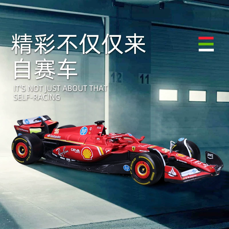 Ferrari, модель автомобиля, металлическая гоночная машина, реалистичная игрушечная машина, масштаб 1:43