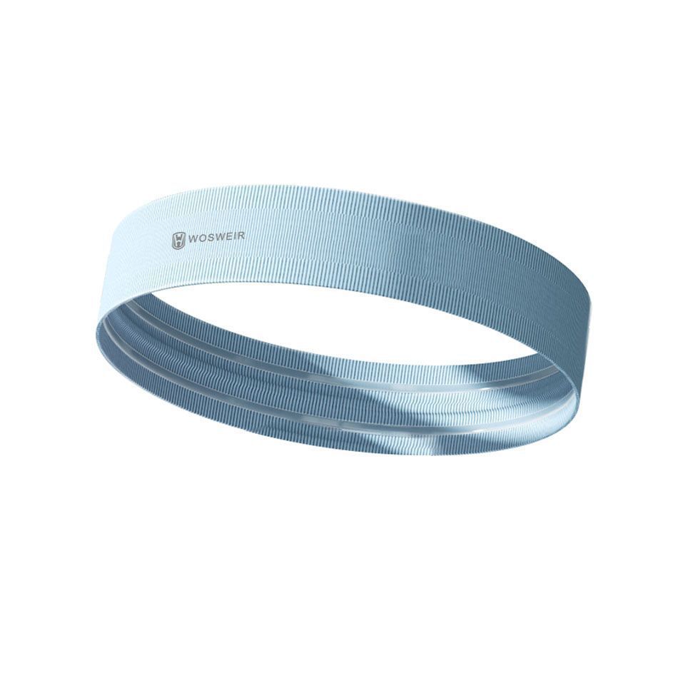 Diadema deportiva Yoga turbante absorbente de sudor Hombres y mujeres corriendo bádminton femenino fitness anti-sudor cuerda de salto guía antitranspirante diadema