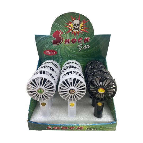 April Fool's Day creative funny electric shock trick electric person simulation fan electric shock new strange toy whole person fan