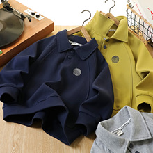 男童加绒卫衣2025秋冬新款童装韩版加厚保暖中大童长袖套头衫上衣