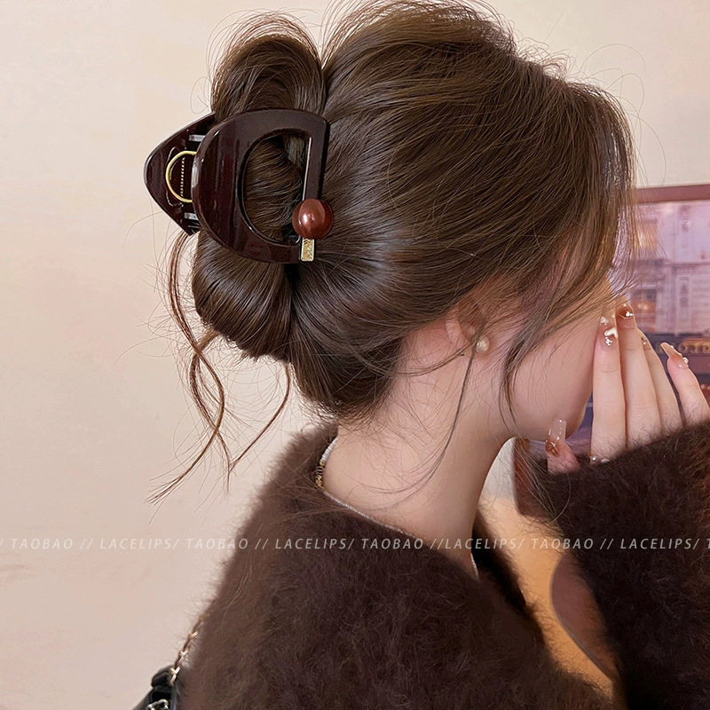 34#Semi-circular cat ears about 6cm hair scratch