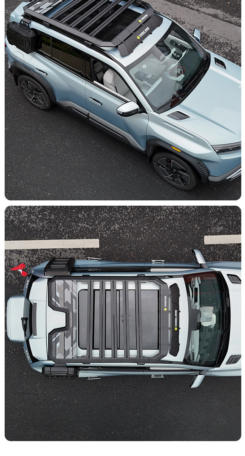 Suitable for Fang Cheng Bao Ti3 Outdoor Camping Car Roof Expansion Explorer Roof Luggage Rack Canopy Side Tent