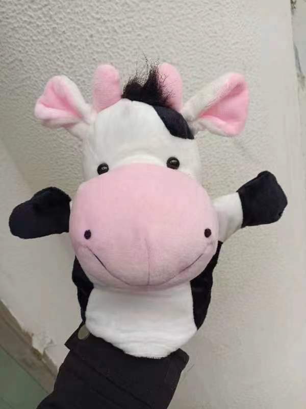 Fabricante animal Lobo conejo mono cocodrilo boca abierta padre-hijo interactivo dedo jugando marioneta jardín de infantes narración de historias