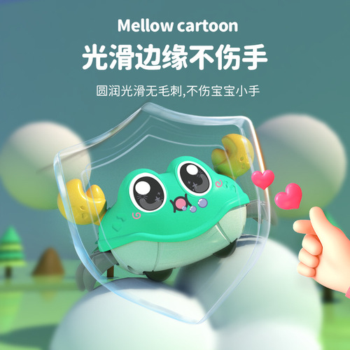 Internet celebrity children's fun double-back swing simulation crab toy cute simulation crab crawling wholesale