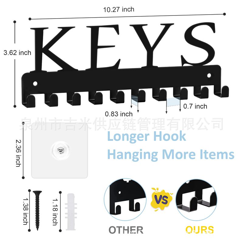 アマゾンの新型鉄芸創意鍵フック|undefined