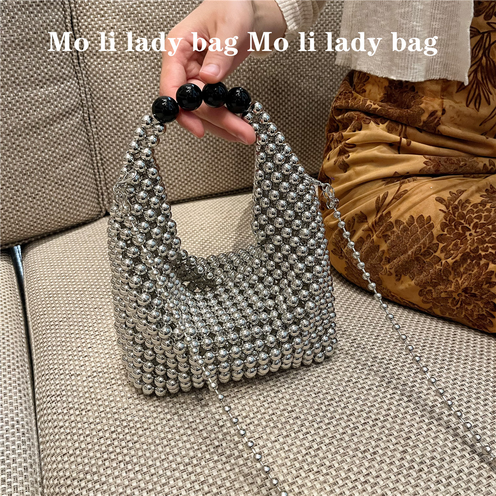 Open Closure Type Women's Small PVC Solid Color Basic Classic Style Square Open Square Bag
