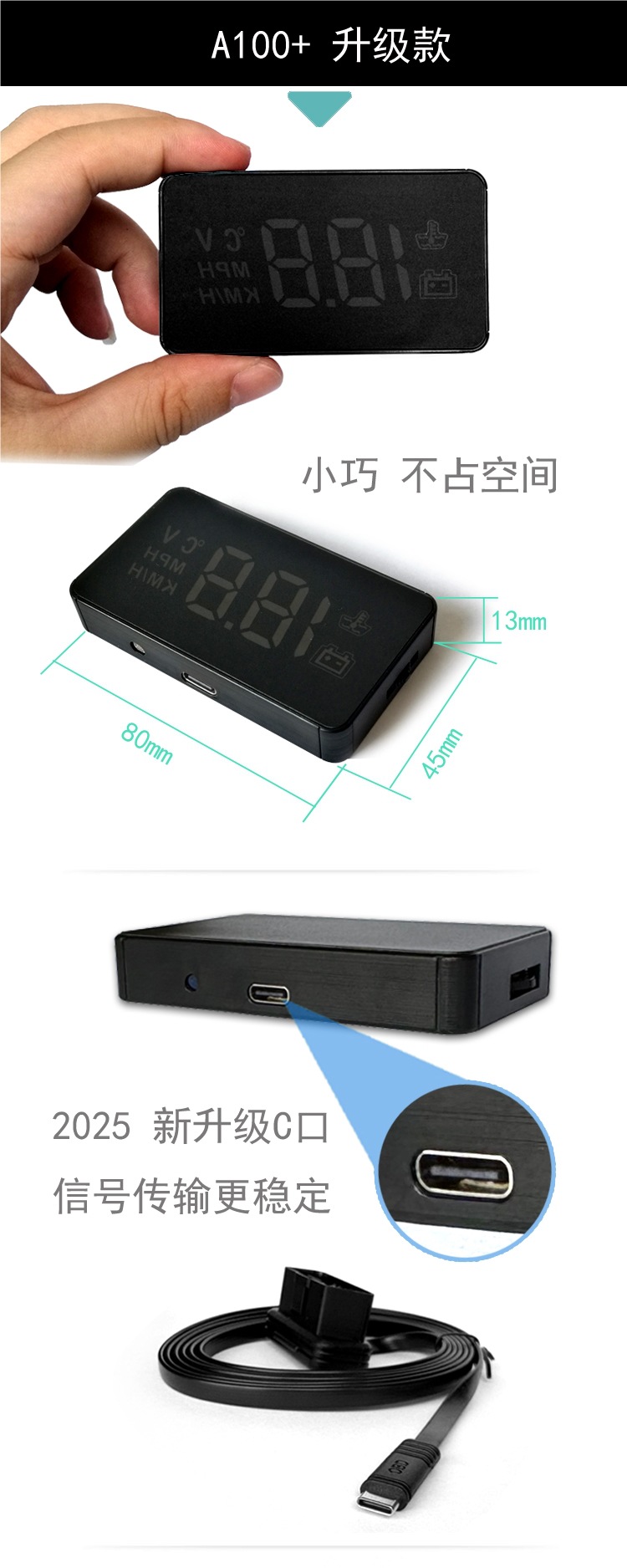 Bmw Full Series Dedicated Hud Head-Up Display Vehicle Speed Car Projection 123 Series 45 Series 67X1X2X3X4 Peihui