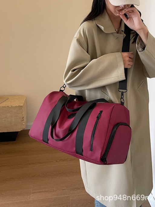 Nueva bolsa de viaje transfronteriza, equipaje ligero, bolso de mano de gran capacidad para hombres, bolsa de viaje, bolsa de fitness